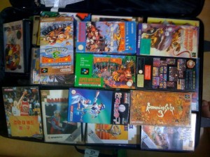 Games in suitcase
